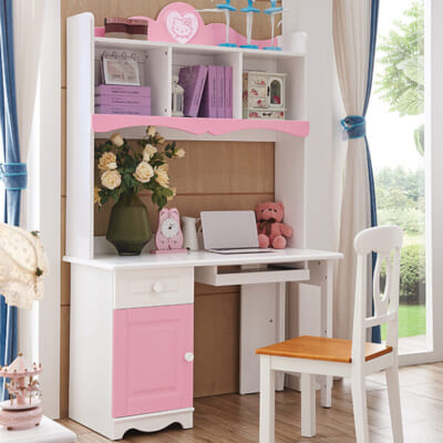 Bàn học liền giá