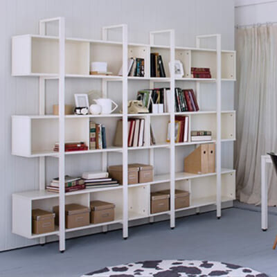 giá sách chân sắt