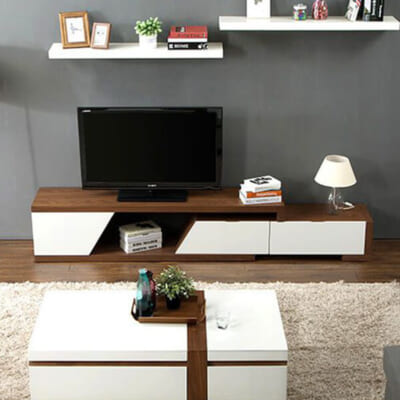 Kệ tivi bằng gỗ công nghiệp KTGTT-1035
