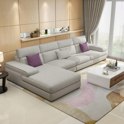GHẾ SOFA DA, NỈ