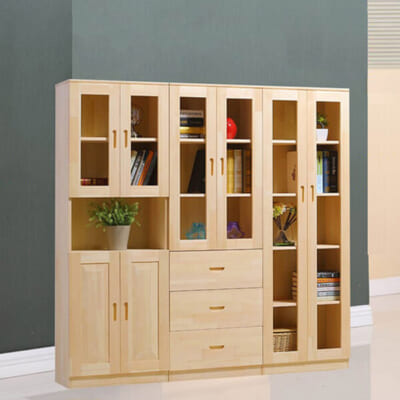 Tủ tài liệu 3 cục gỗ